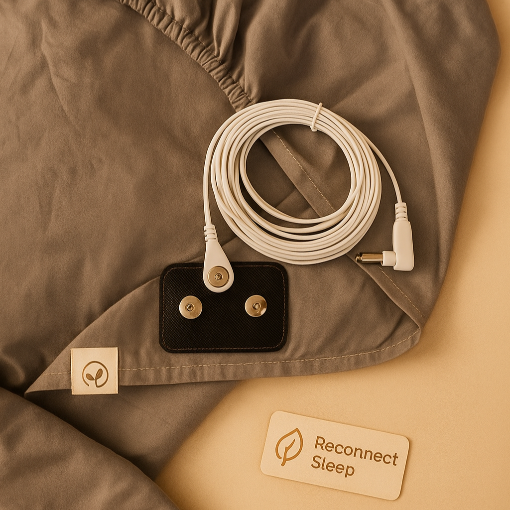 Reconnect Sleep™ Grounding Bed Sheet (Fitted)