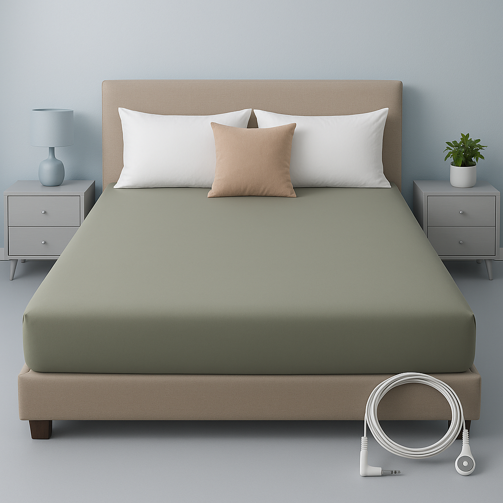 Reconnect Sleep™ Grounding Bed Sheet (Fitted)